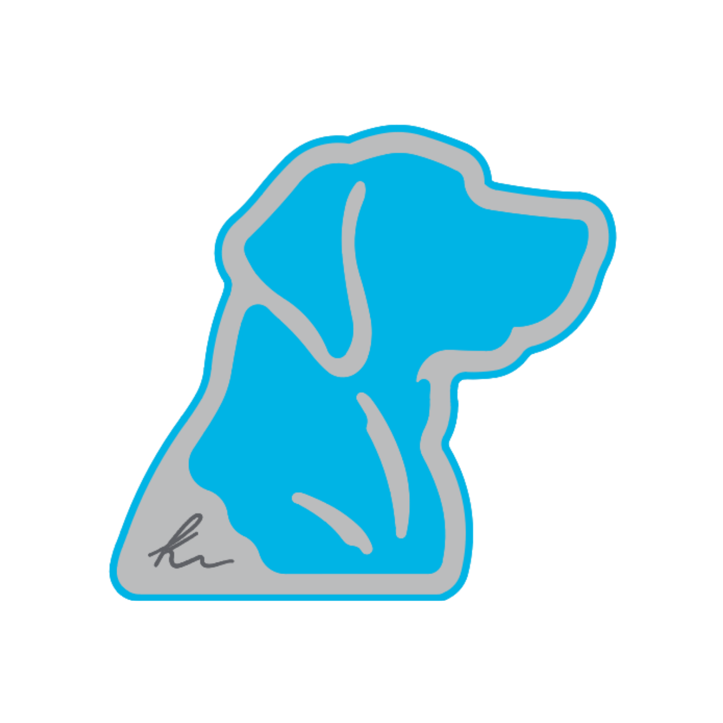 PEEL-N-STICK Lab Retriever