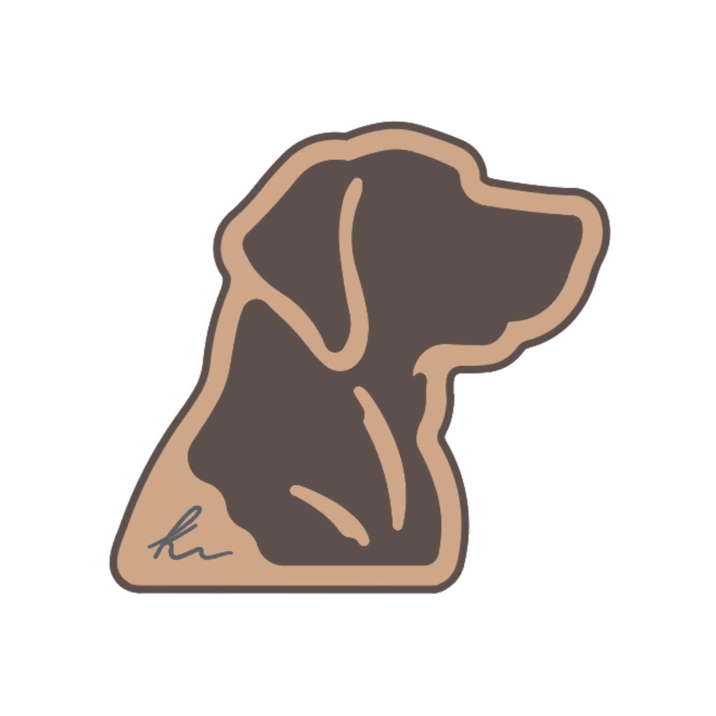 PEEL-N-STICK Lab Retriever