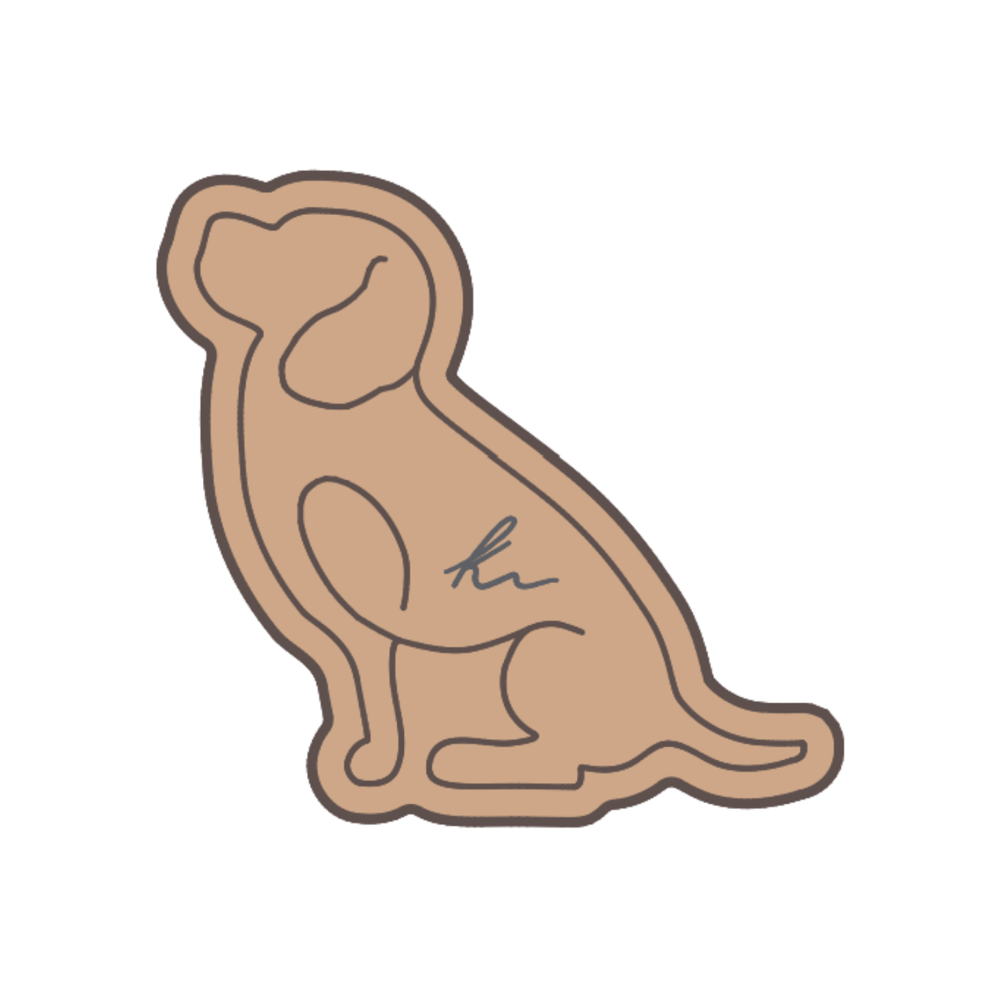PEEL-N-STICK Beagle