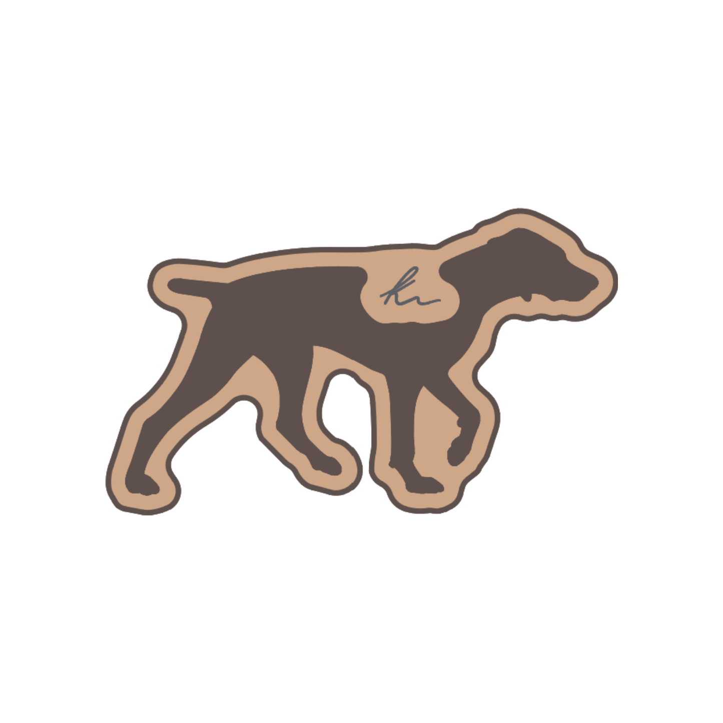 PEEL-N-STICK German Shorthaired Pointer
