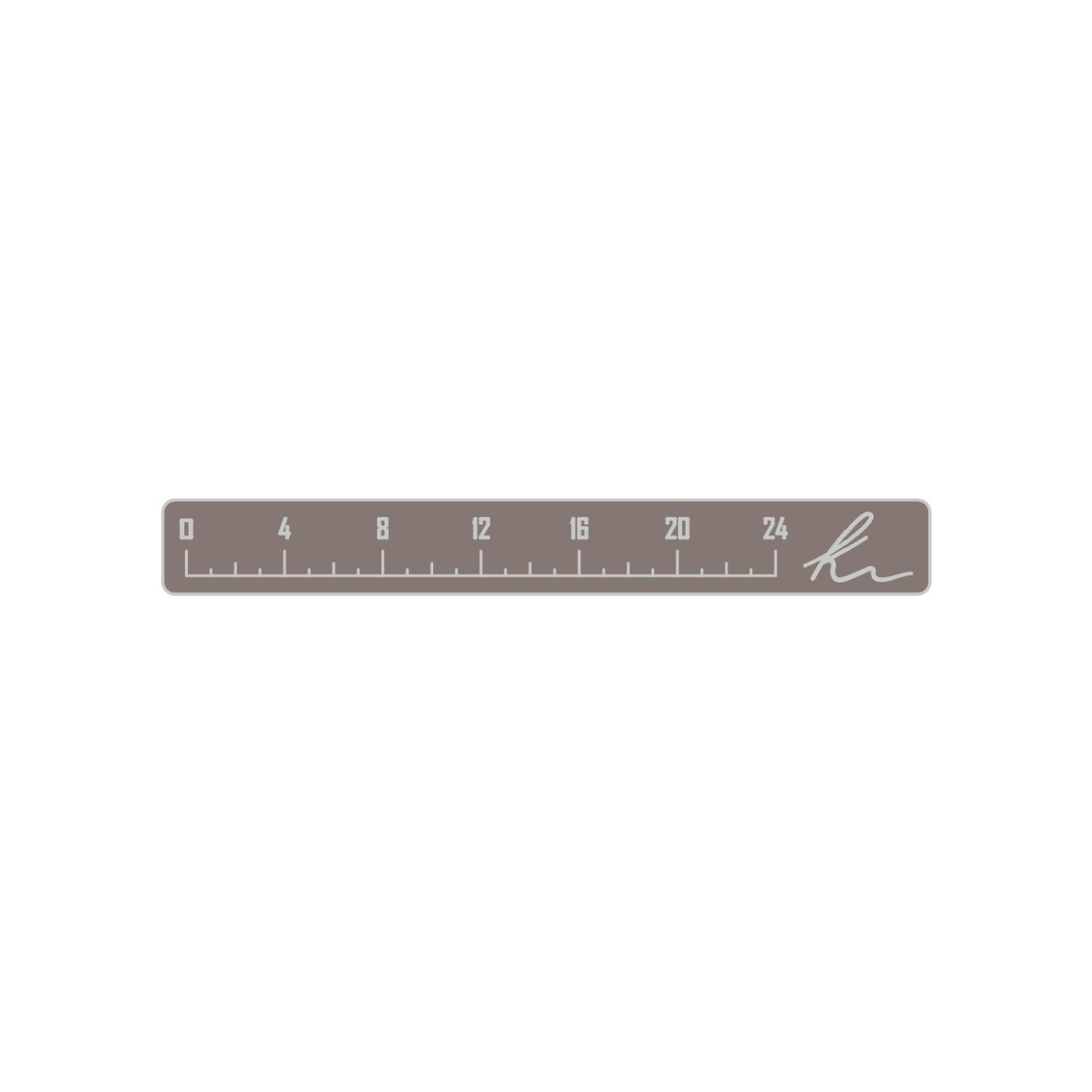 PEEL-N-STICK 24" Ruler