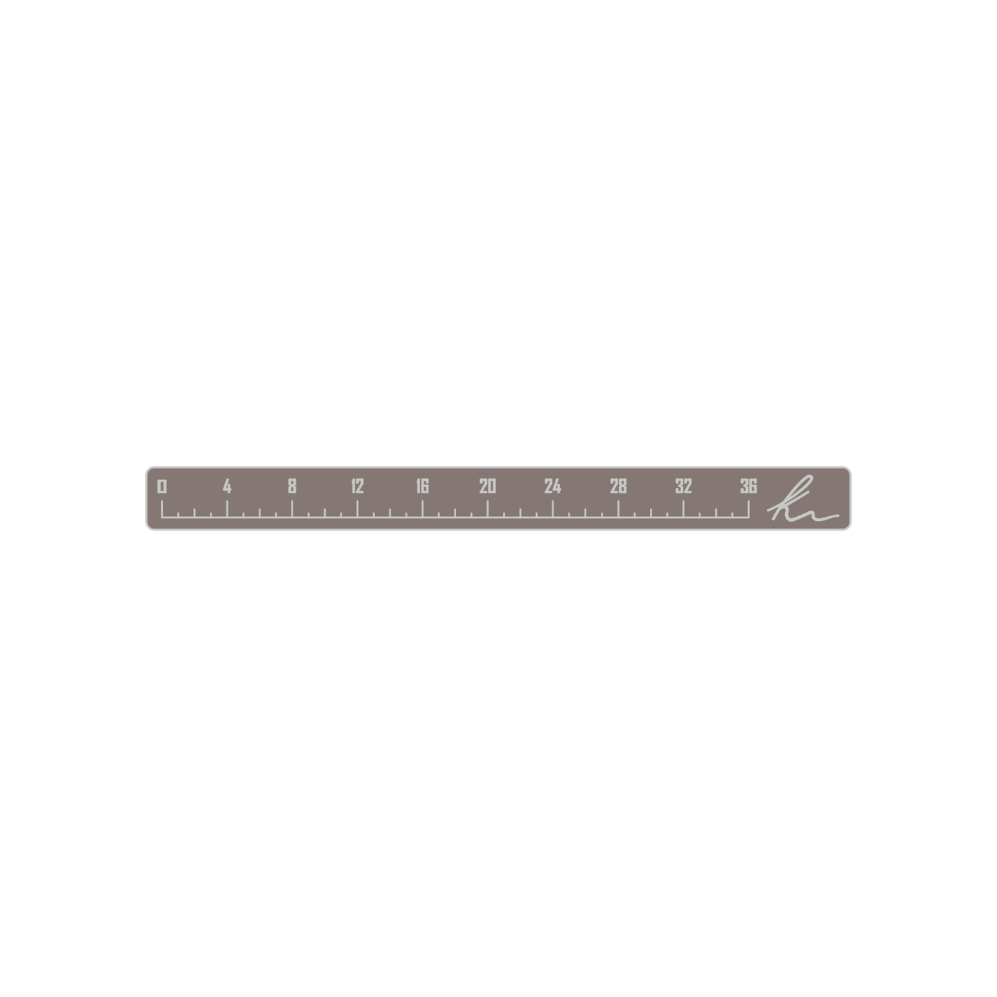 PEEL-N-STICK 36" Ruler