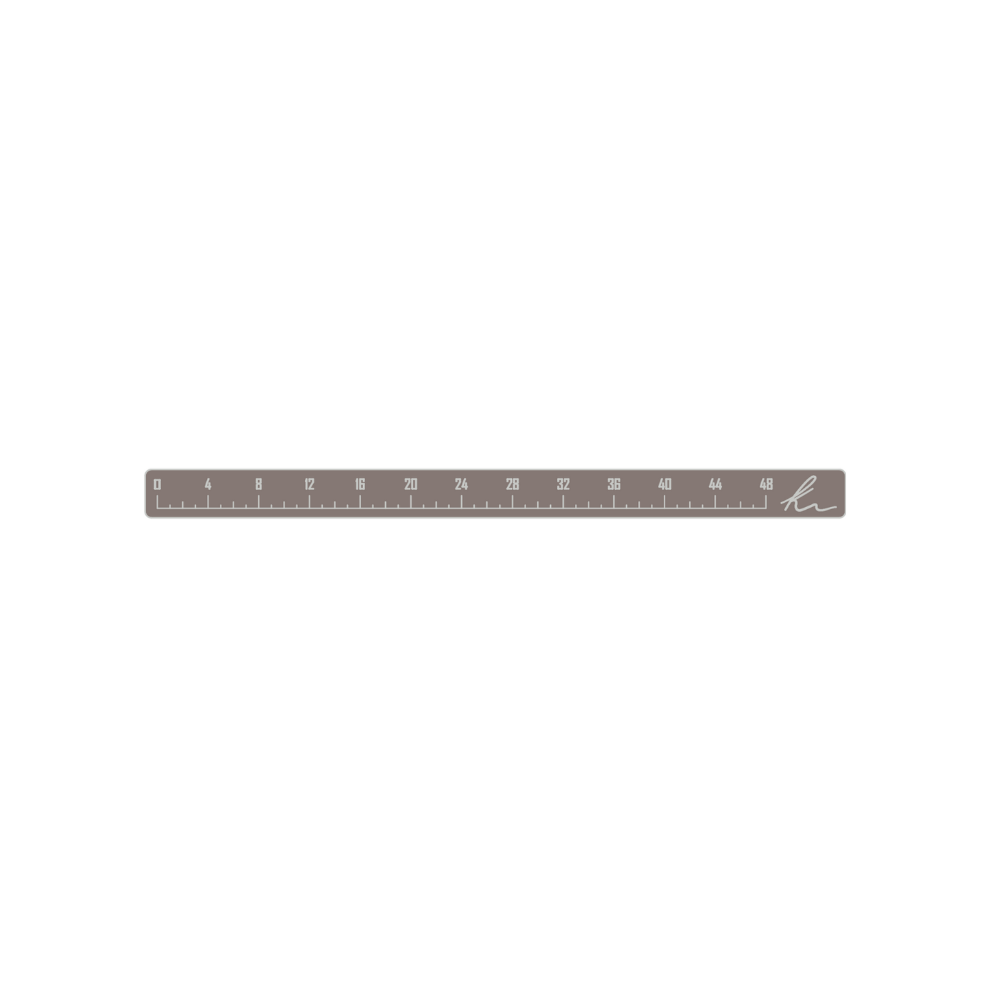 PEEL-N-STICK 48" Ruler