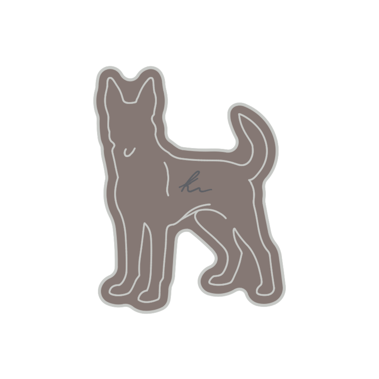 PEEL-N-STICK Belgian Malinois