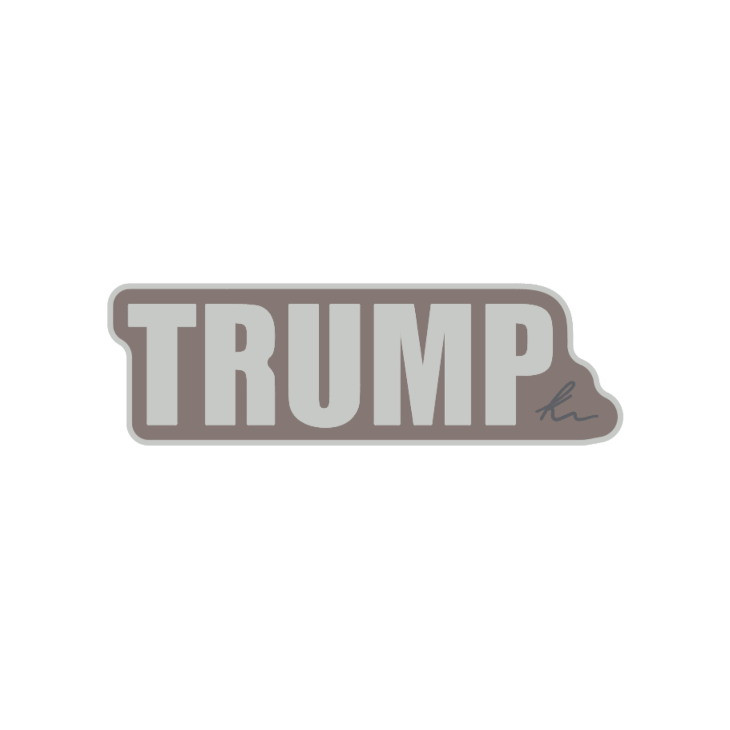 PEEL-N-STICK "TRUMP"