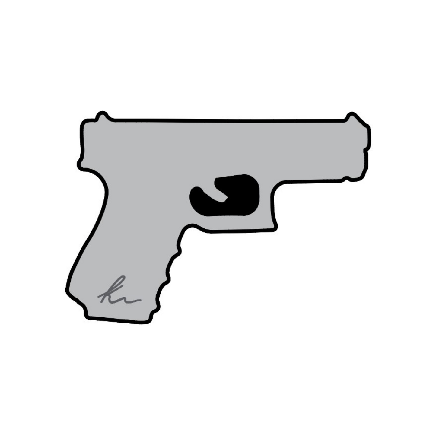 PEEL-N-STICK Pistol