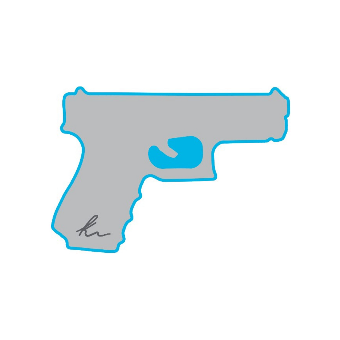 PEEL-N-STICK Pistol