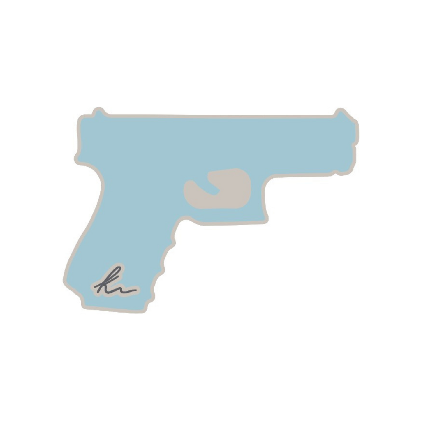 PEEL-N-STICK Pistol