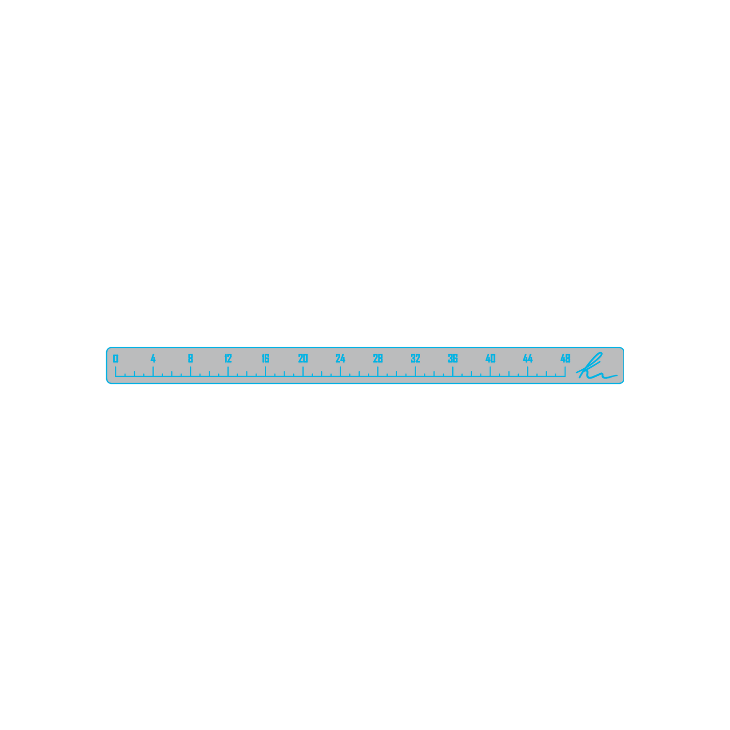 PEEL-N-STICK 48" Ruler