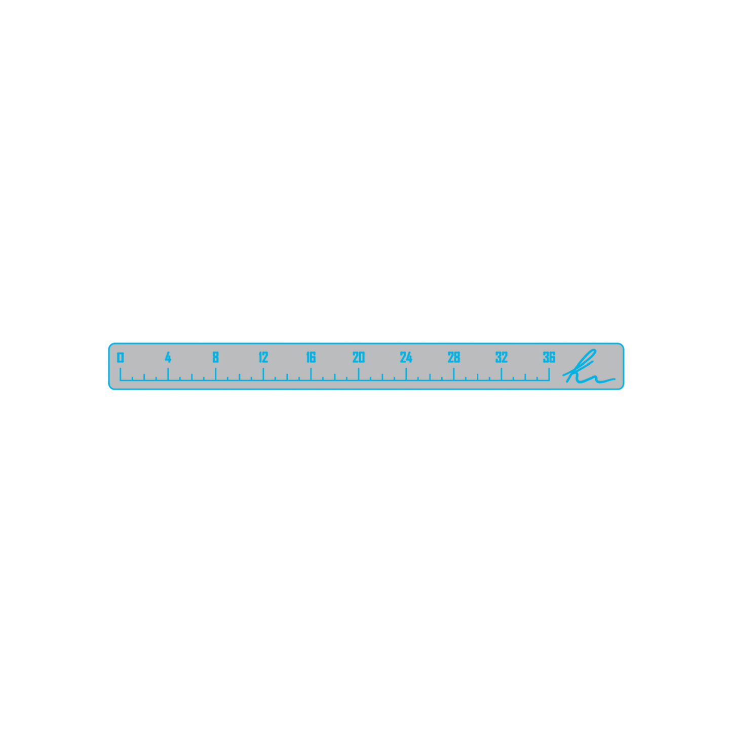 PEEL-N-STICK 36" Ruler