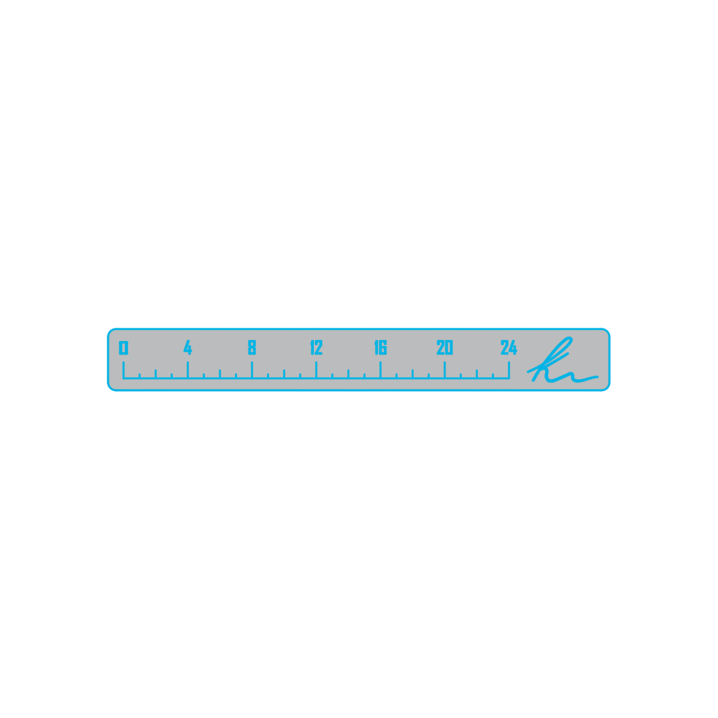 PEEL-N-STICK 24" Ruler