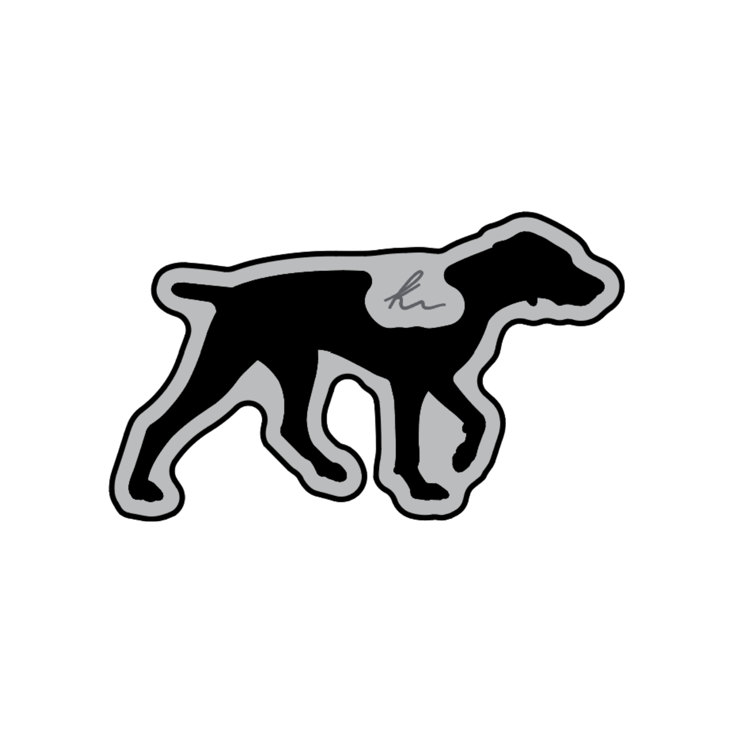 PEEL-N-STICK German Shorthaired Pointer