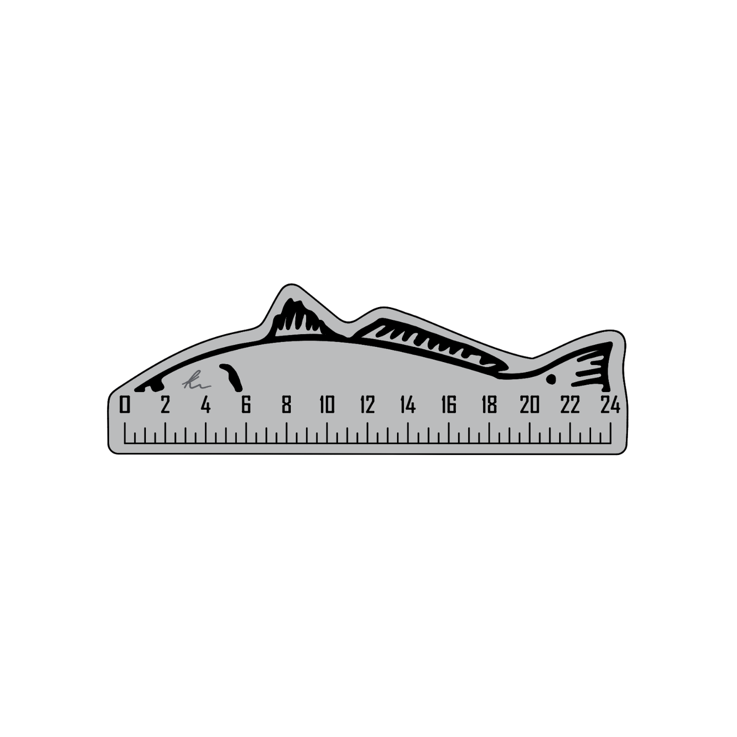 PEEL-N-STICK Redfish 24" Ruler