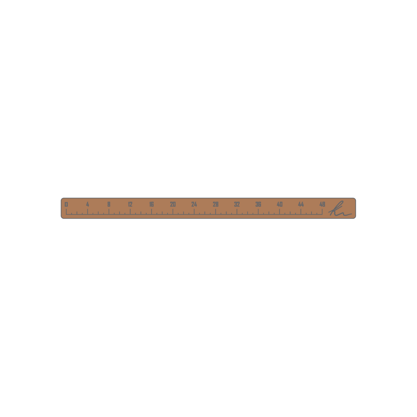 PEEL-N-STICK 48" Ruler