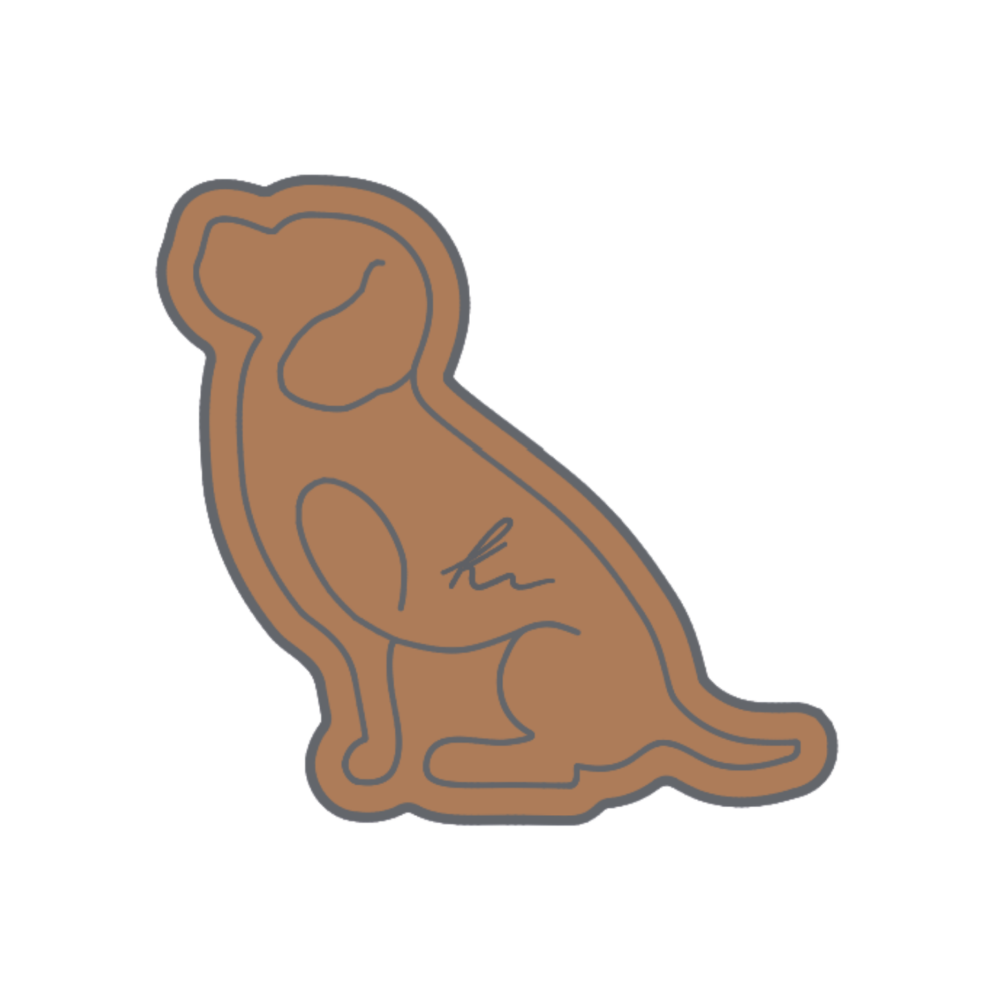 PEEL-N-STICK Beagle