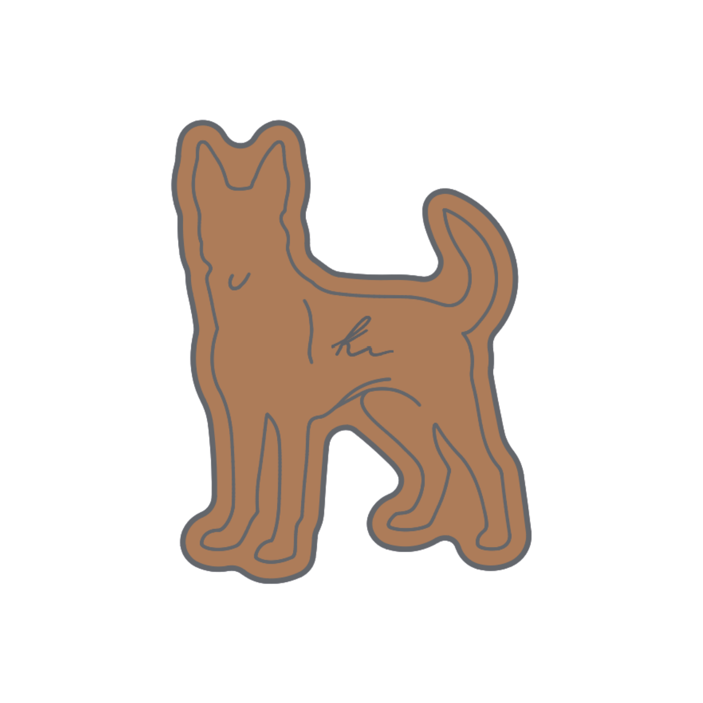 PEEL-N-STICK Belgian Malinois