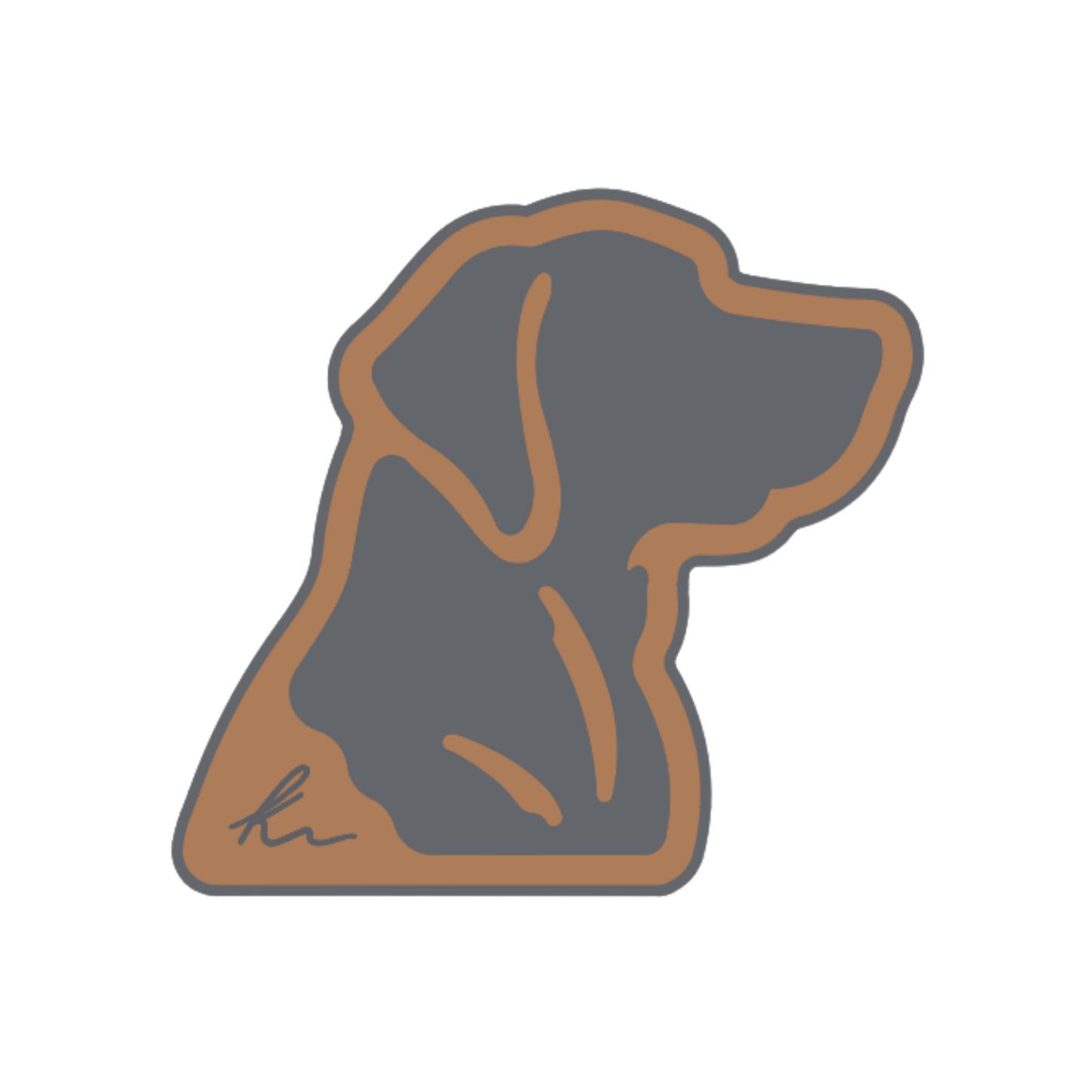 PEEL-N-STICK Lab Retriever