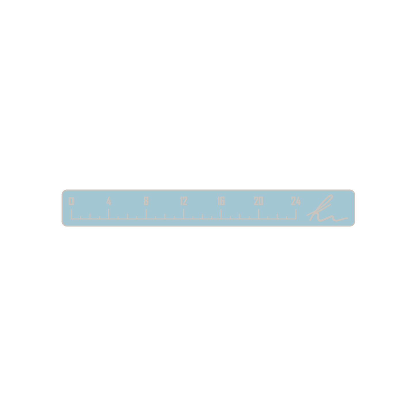 PEEL-N-STICK 24" Ruler