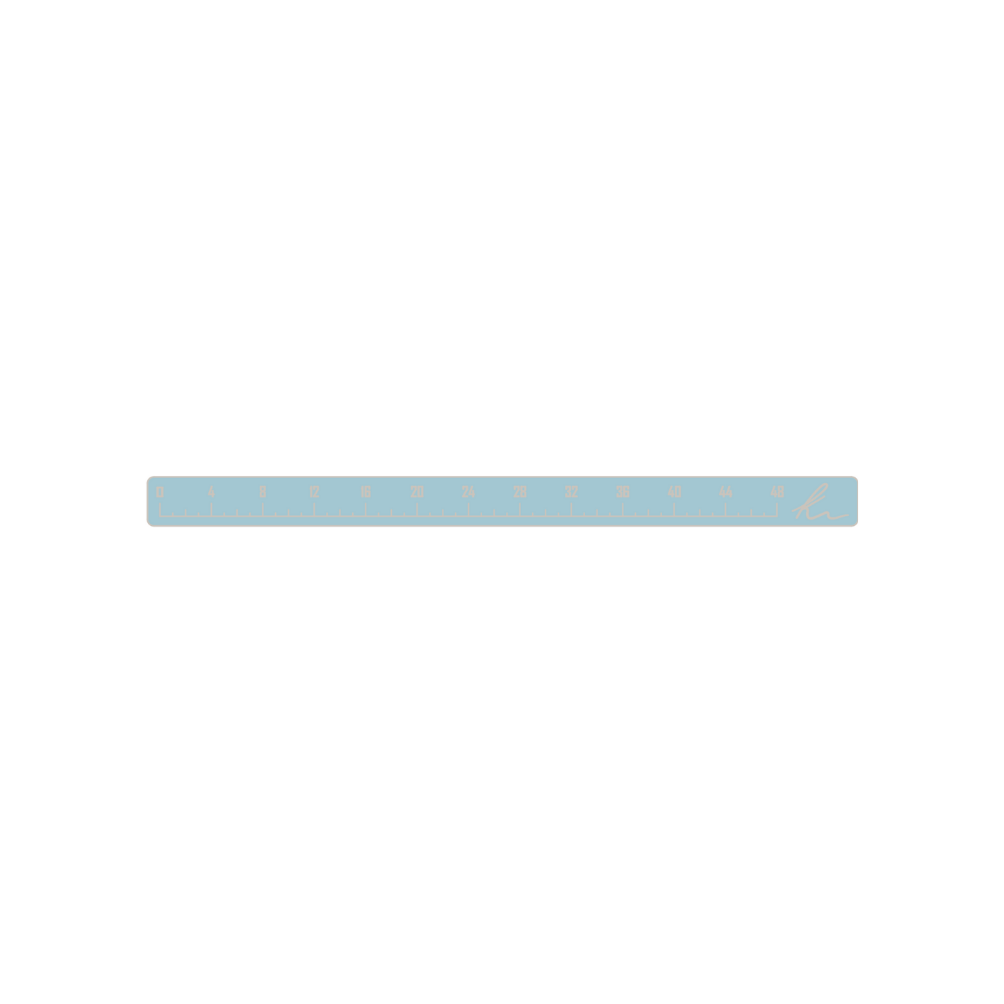 PEEL-N-STICK 48" Ruler