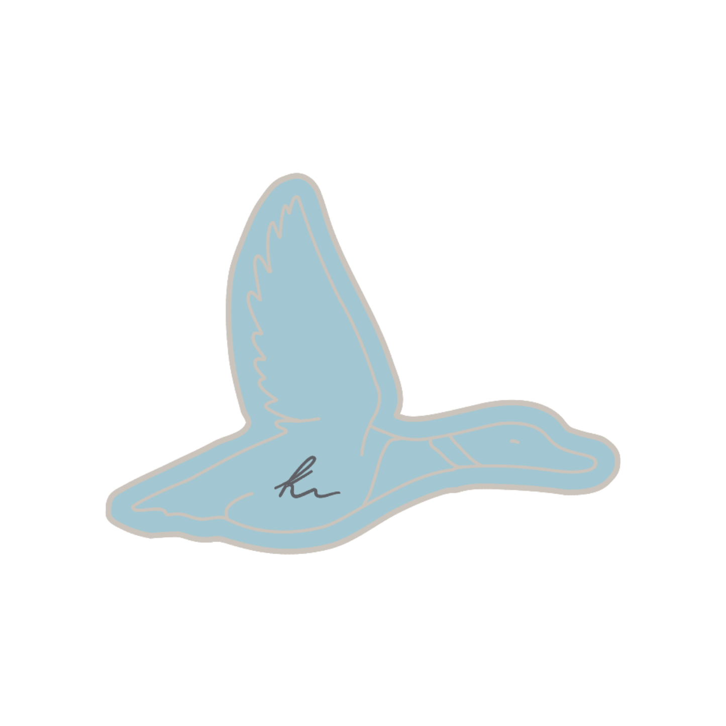PEEL-N-STICK Flying Duck