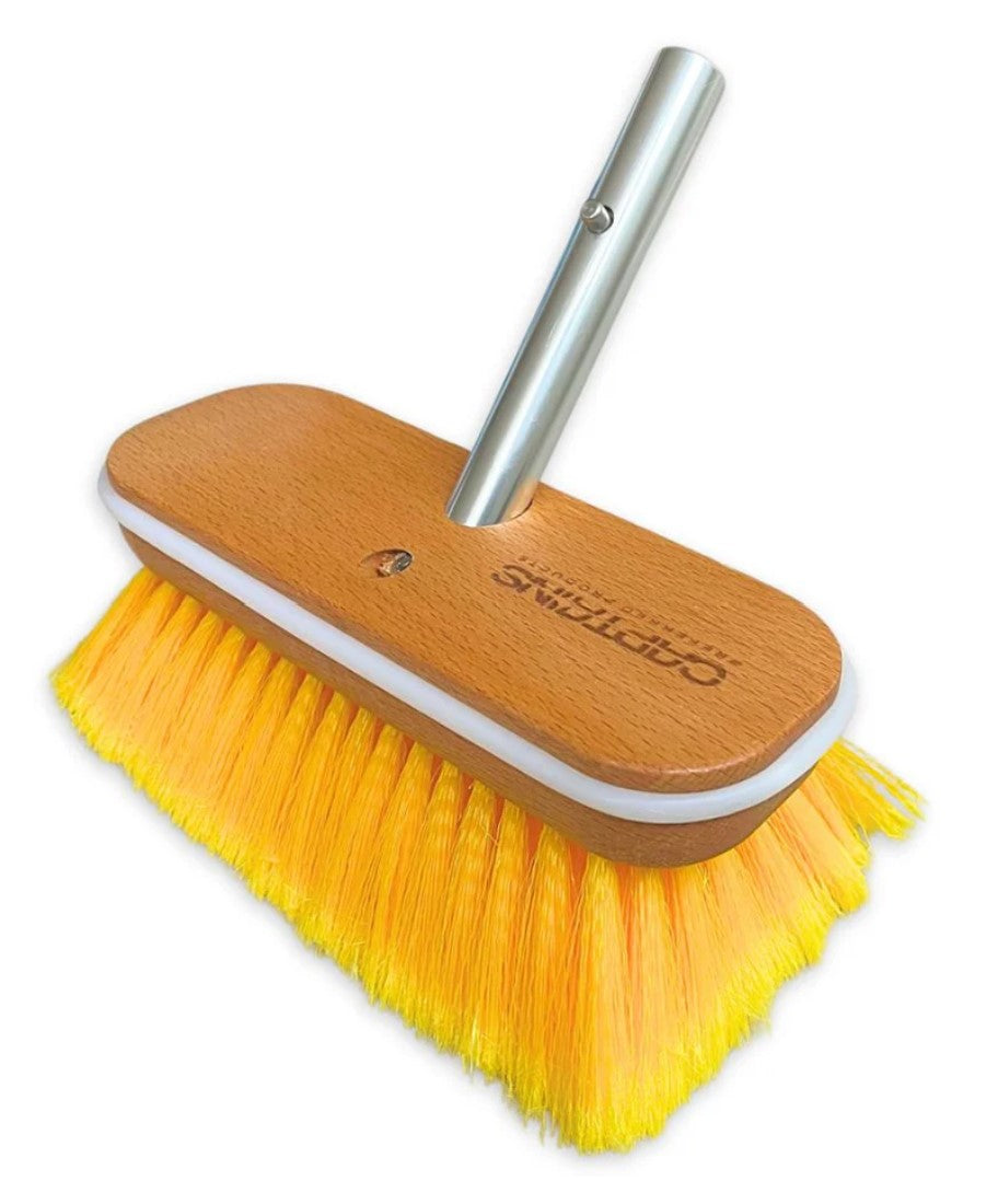 CPP Soft Bristle Boat Brush Head - 9" Yellow