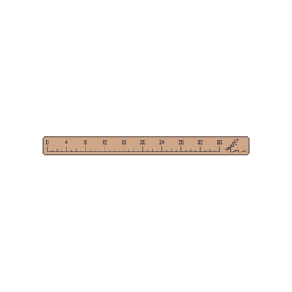 PEEL-N-STICK 36" Ruler