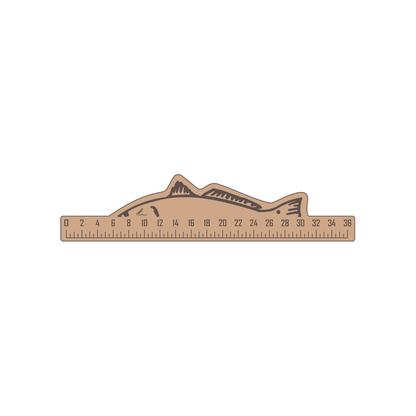 PEEL-N-STICK Redfish 36" Ruler
