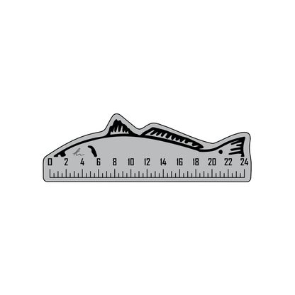 PEEL-N-STICK Redfish 24" Ruler