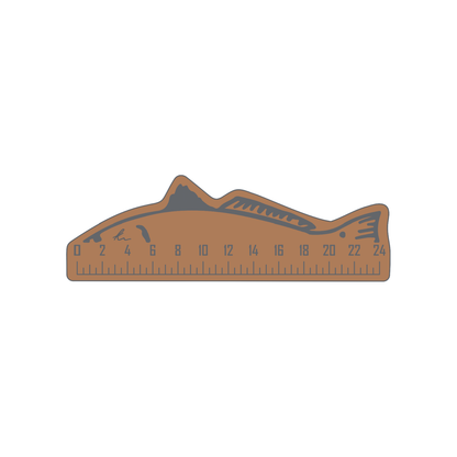 PEEL-N-STICK Redfish 24" Ruler