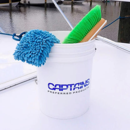 CPP Wash Bucket with Rope Handle & Dirt Trap